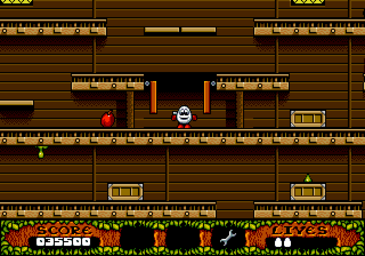 Below decks: the crowbar on the hatch.